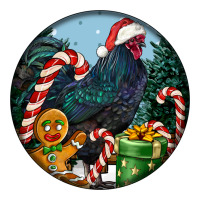 jersey giant rooster christmas | Teevron