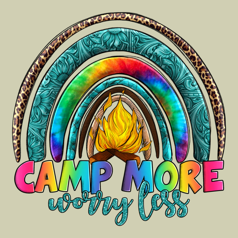 Camp More Worry Less Heavy Core Tee by Artiststas | Teevron
