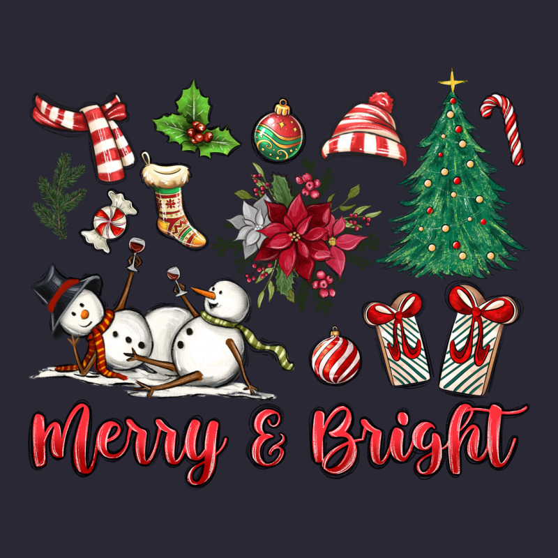 Merry Bright Vintage Tee by MaliasSmallBusiness | Teevron