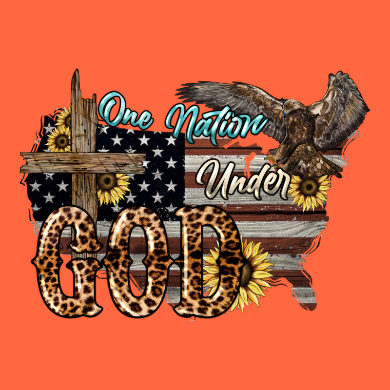 One Nation Under God 4th Of July Premium Hoodie by HowdyJamesFarm | Teevron