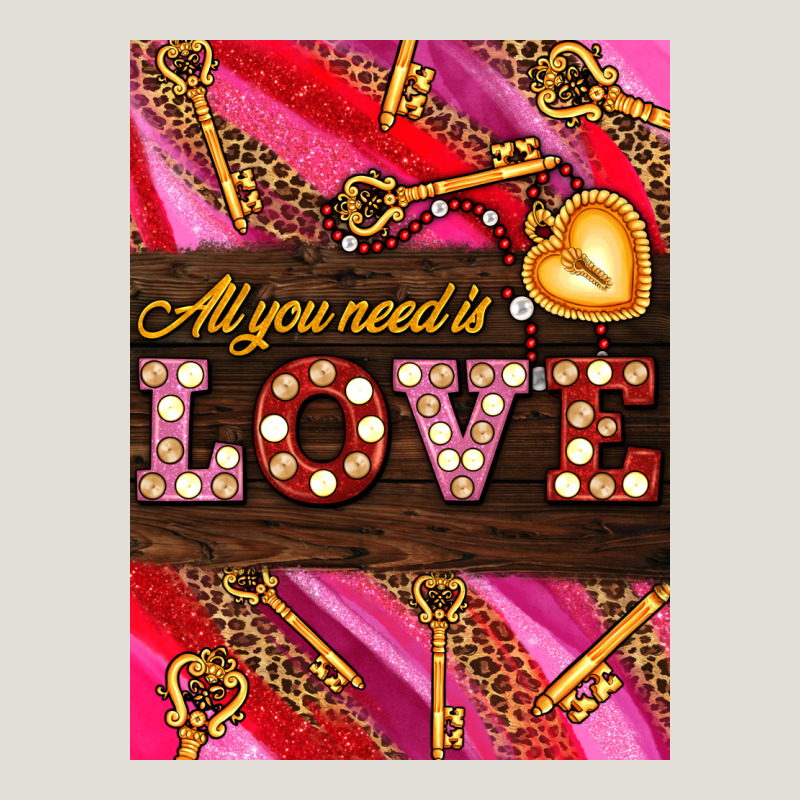 All You Need Is Love Heavy Core Tee by AdoDesignShop | Teevron