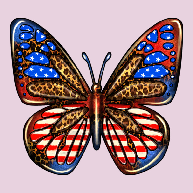 4th Of July Butterfly Ladies Tee by BundleAndBundleShop | Teevron