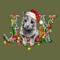 Russian Blue Cat Joy Long Sleeve Tee | Teevron