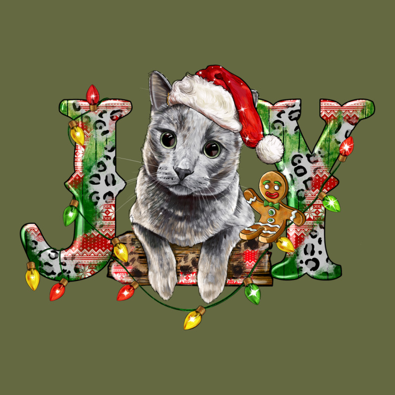 Russian Blue Cat Joy Long Sleeve Tee by LillyAllenDesigns | Teevron