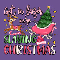 Get In Loser We're Slaying Christmas Vintage Tee | Teevron