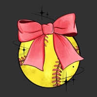Coquette Softball Bow Urban Heavy Tee | Teevron