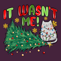 It Wasn't Me! Christmas Cat Classic Tee | Teevron