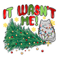 it wasn't me! christmas cat | Teevron