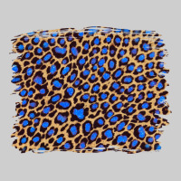 Leopard With Navy Blue Glitter Premium Tee | Teevron