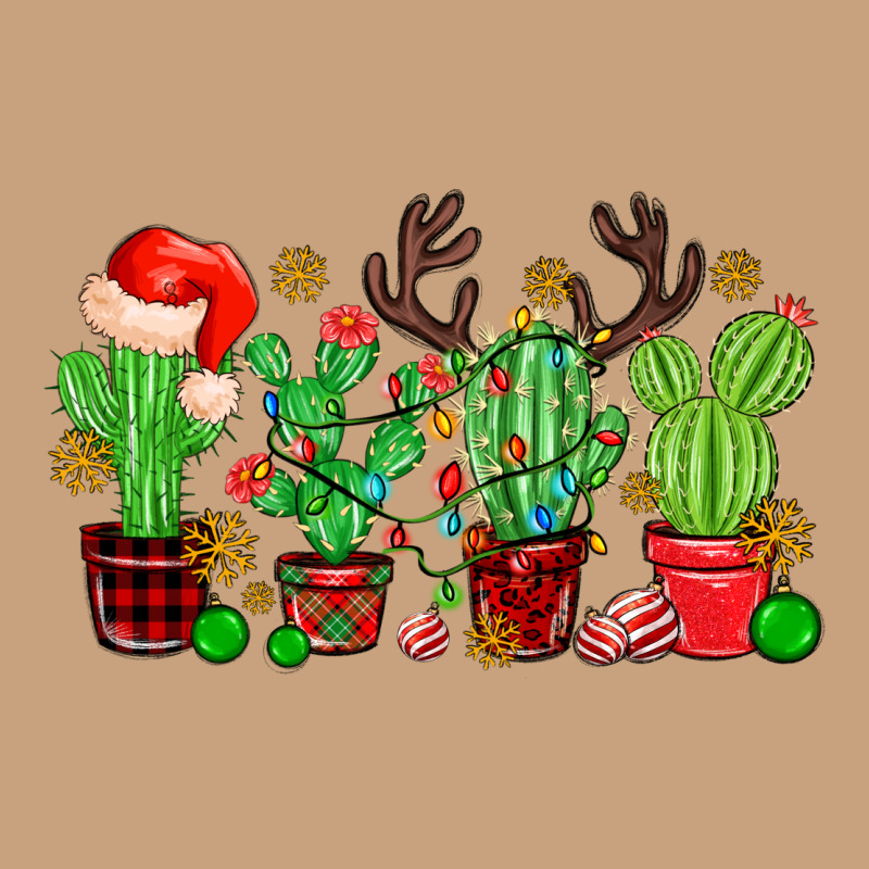 Christmas Cactus Vintage Tee by MaliasSmallBusiness | Teevron