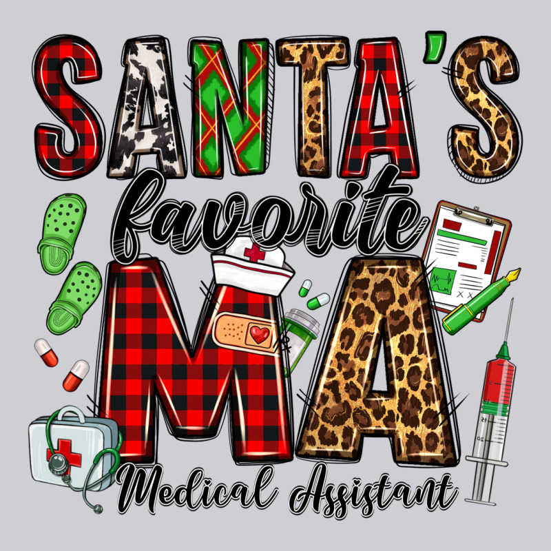 Santa's Favorite Ma Medical Assistant Heavyweight Sweatshirt by Jasminsmagicworld | Teevron
