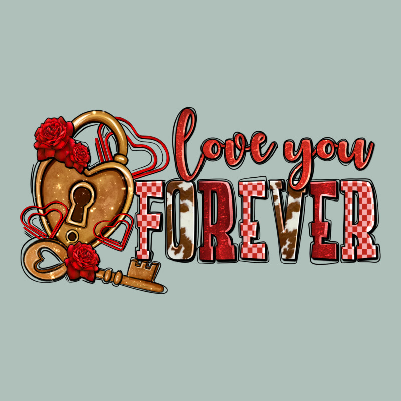 Love You Forever Olivia Heavyweight Hoodie by OliviaCreatesArt | Teevron