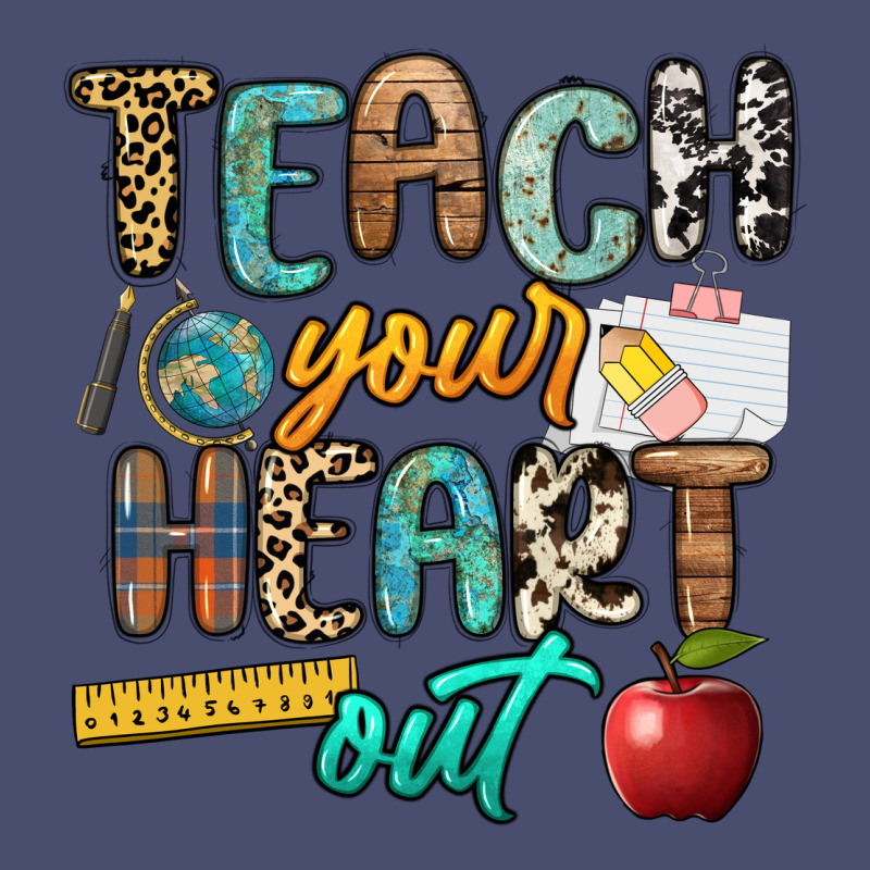Teach Your Heart Out Vintage Tee by NancyCooperArtShop | Teevron