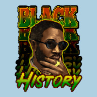 Black History Afro Man Premium Hoodie | Teevron