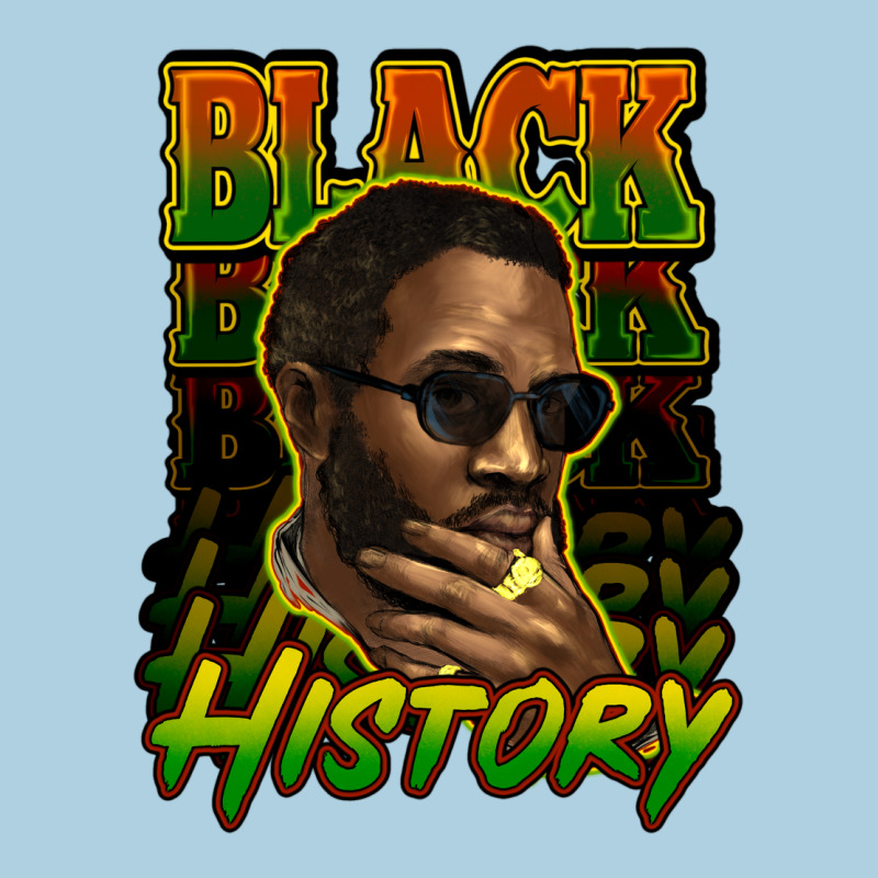 Black History Afro Man Premium Hoodie by HowdyJamesFarm | Teevron