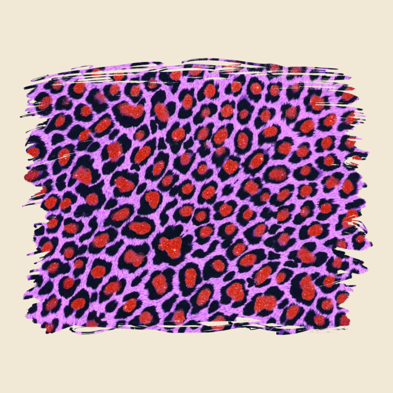 Lilac Leopard With Red Glitter Premium Tee by Artiststas | Teevron