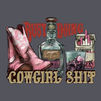 Busy Doing Cowgirl Shit Liquor Boots Cigarette Vintage Hoodie | Teevron