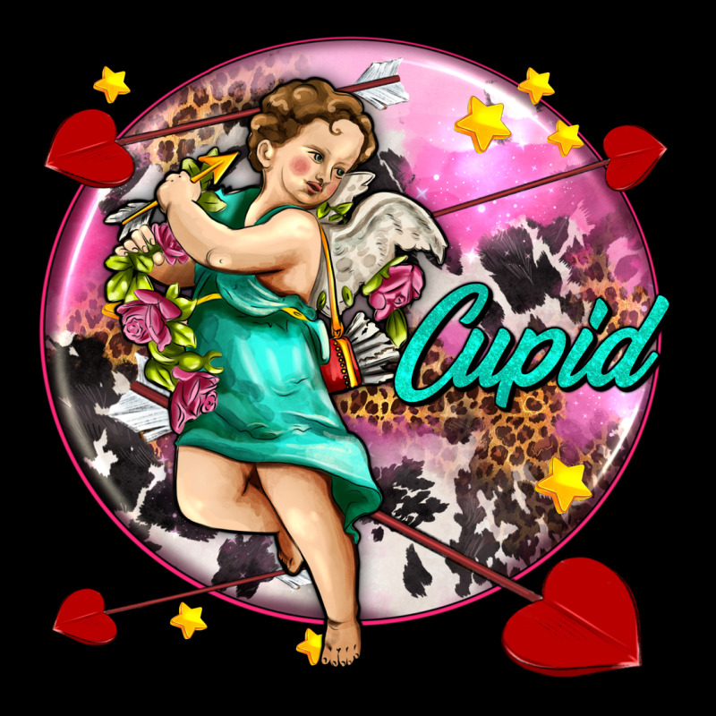 Cupid With Arrows And Stars Ladies Tee by AdoDesignShop | Teevron
