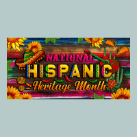 National Hispanic Heritage Month License Plate Heavy Core Tee | Teevron