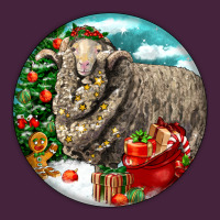 Christmas Merino Wool Sheep Long Sleeve Tee | Teevron