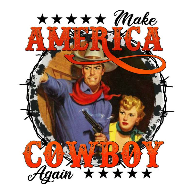 Make America Cowboy Again Premium Tee by AdoDesignShop | Teevron