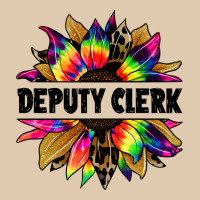 Deputy Clerk Tie Dye Sunflower Heavyweight Sweatshirt | Teevron