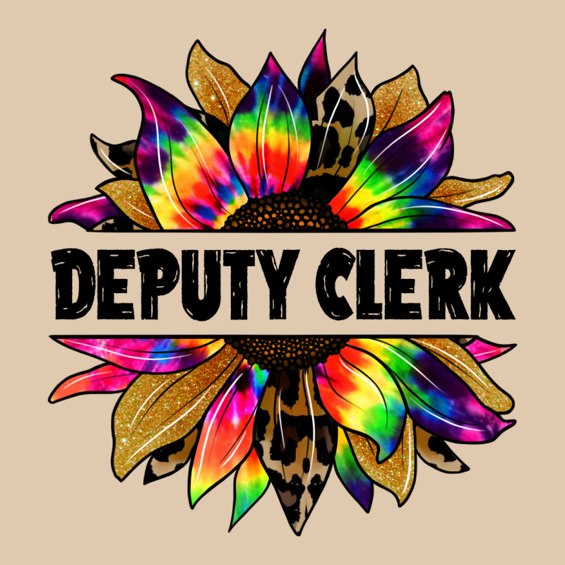 Deputy Clerk Tie Dye Sunflower Heavyweight Sweatshirt by Jasminsmagicworld | Teevron