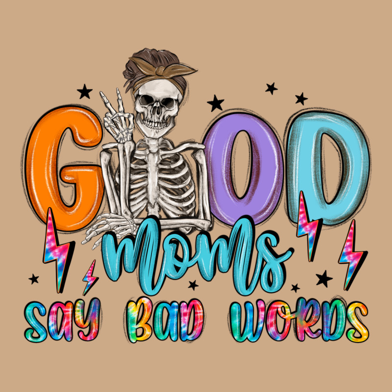 Good Moms Say Bad Words Vintage Hoodie by MaliasSmallBusiness | Teevron
