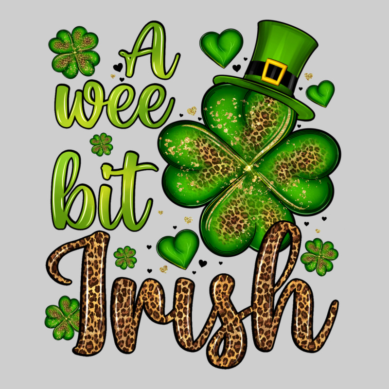 St. Patrick's A Wee Bit Irish Premium Sweatshirt by OliviaCreatesArt | Teevron