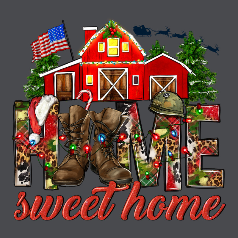 Army Christmas Home Sweet Home Zipper Hoodie by HowdyJamesFarm | Teevron