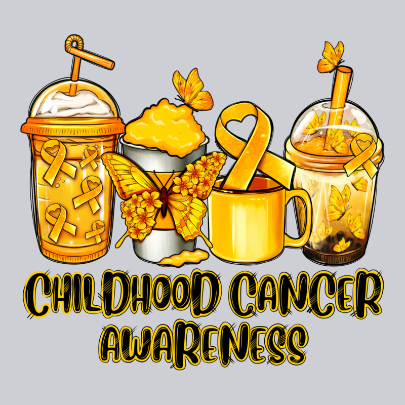 Childhood Cancer Awareness Coffee Heavyweight Sweatshirt by Jasminsmagicworld | Teevron
