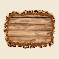 Wood Leopard And Shimmer Background 3200x2400 Premium Tee | Teevron