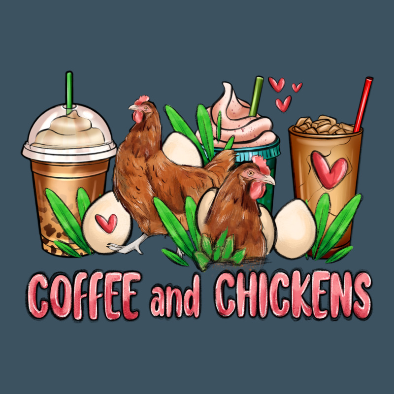 Chicken   Coffee Cups Urban Heavy Tee by MaliasSmallBusiness | Teevron
