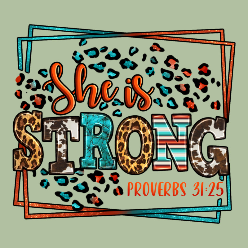 She Is Strong Proverbs 31:25 Urban Hoodie by LillyAllenDesigns | Teevron