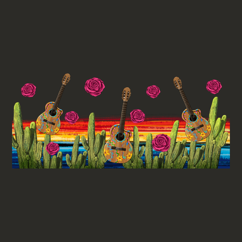 Mexican Sombrero Guitar Libbey Glass Heavy Core Tee by BundleAndBundleShop | Teevron