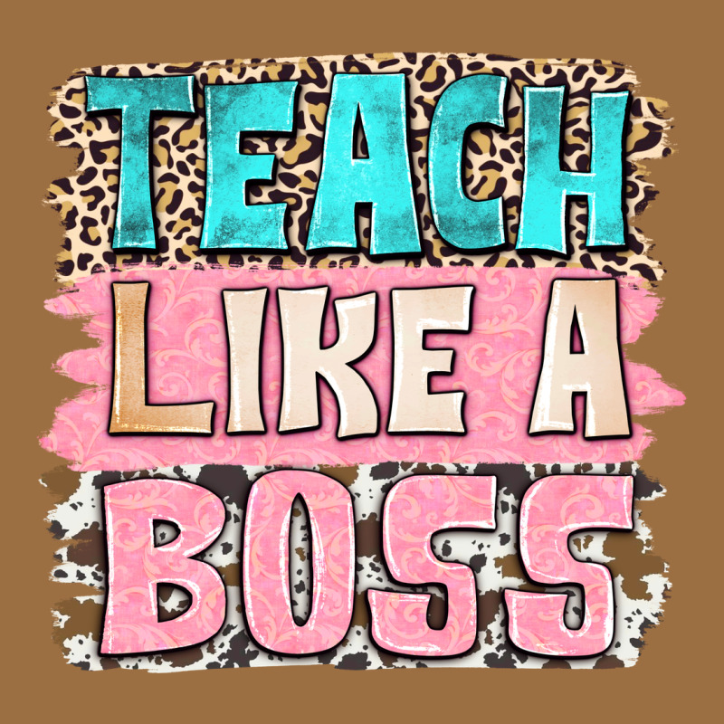 Teach Like A Boss Vintage Tee by NancyCooperArtShop | Teevron