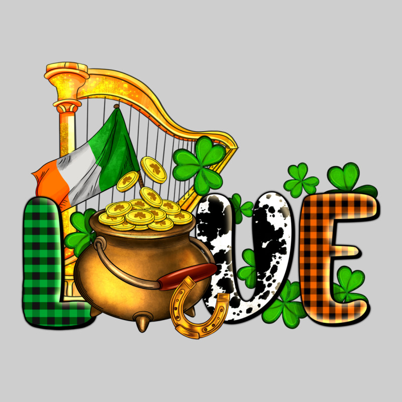 St. Patrick's Love And Golds Premium Sweatshirt by OliviaCreatesArt | Teevron