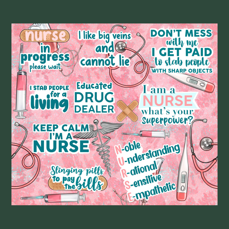 Funny Nurse Zipper Hoodie by TumblerDesignByShophia | Teevron