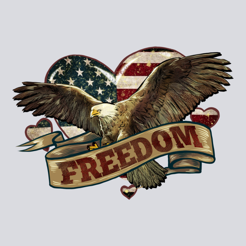 Freedom America Eagle 4th Of July Zipper Hoodie by HowdyJamesFarm | Teevron