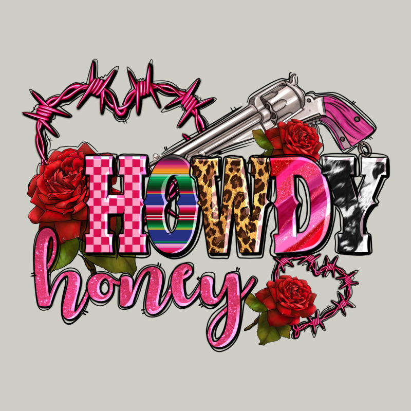 Howdy Honey Rose Olivia Heavyweight Hoodie by OliviaCreatesArt | Teevron
