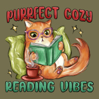 Purrfect Cozy Reading Vibes Vintage Hoodie | Teevron