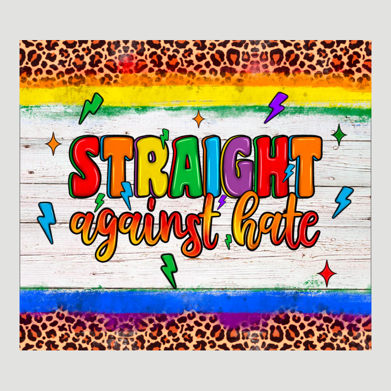 Straight Against Hate Tumbler Classic Tee by JahusDesignShop | Teevron