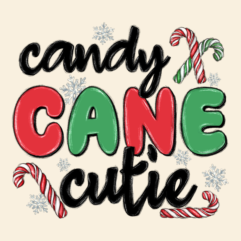 Candy Cane Cutie Vintage Hoodie by MaliasSmallBusiness | Teevron