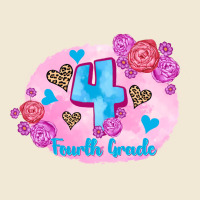Back To School Flowers Fourth Grade 3200x2400 Premium Tee | Teevron