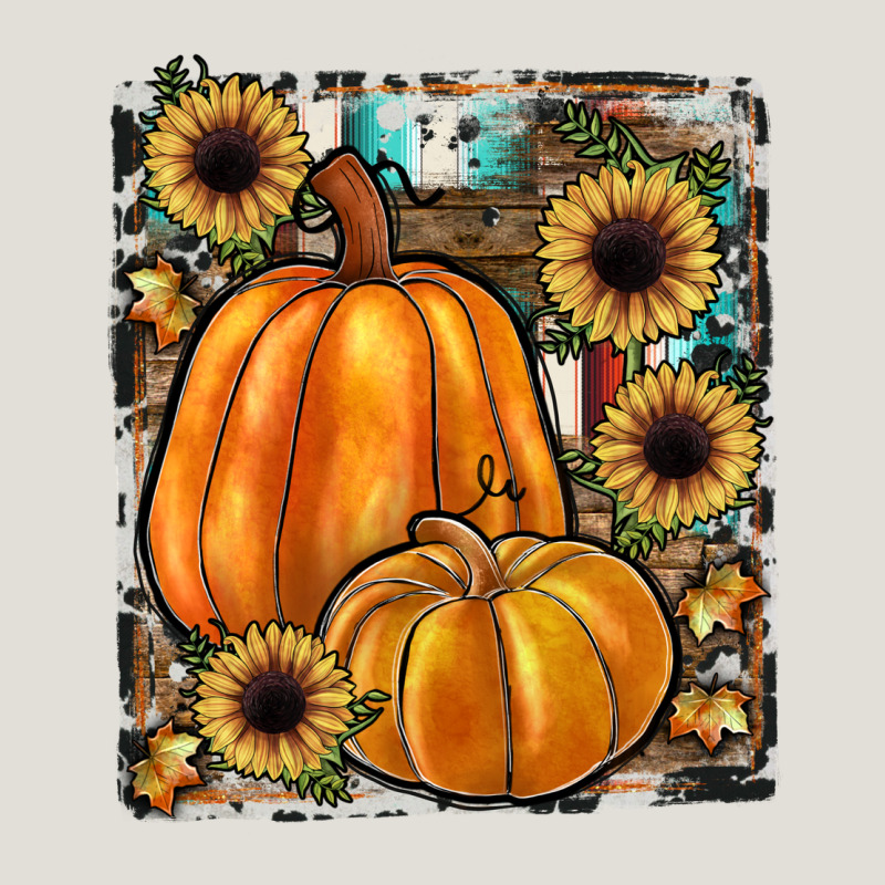 Sunflowers, Pumpkin, Cowhide, Serape Heavy Core Tee by JahusDesignShop | Teevron