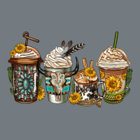 Bull Skull Western Coffee Cups Heavyweight Sweatshirt | Teevron