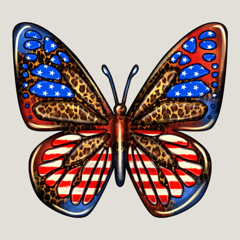 4th Of July Butterfly Heavy Core Tee by BundleAndBundleShop | Teevron