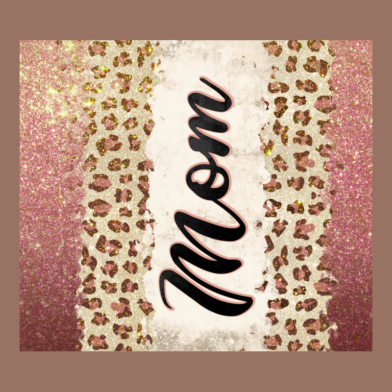 Rose Gold Mom Leopard Glitter Premium Hoodie by CowGirlArtShop | Teevron