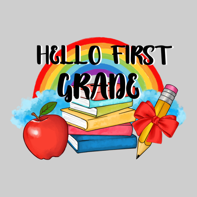 Back To School Hello First Grade 3200x2400 Premium Tee by AdoDesignShop | Teevron