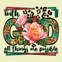 With God All Things Are Possible Leopard Frame Urban Hoodie | Teevron